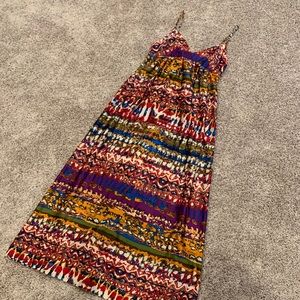 Fun, colorful maxi dress!